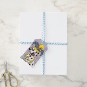 Étiquettes-cadeau Mardi Gras Dalmatien (Avec de laficelle)