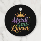 Étiquettes Cadeau Mardi Gras Queen Parade Costume Party (Devant)