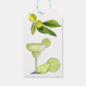 Étiquettes-cadeau Margs et mariage douche de mariée monogrammée (Dos)