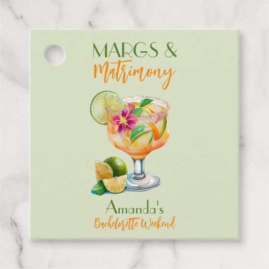 Étiquettes Cadeau Margs et Mariage Tequila & Fiesta Enterrement de V (Devant)