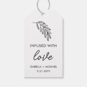 Étiquettes-cadeau Mariage à l'huile d'olive (Devant)