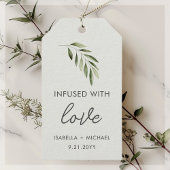 Étiquettes-cadeau Mariage à l'huile d'olive