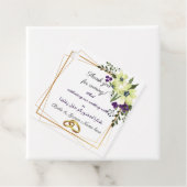 Étiquettes Cadeau Mariage arabe merci Favoriser la balise (En situation)