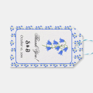 Étiquettes-cadeau Mariage aux jacinthes des bois