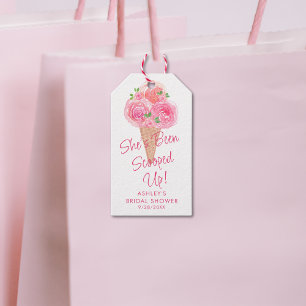 Étiquettes-cadeau Mariage avec de la glace à la crème