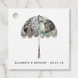 Étiquettes Cadeau Mariage blanc
