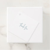 Étiquettes Cadeau Mariage bleu (En situation)