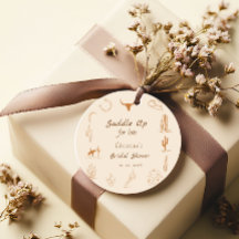 Mariage bohème occidental Sauter en selle Cowboy E