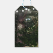 Étiquettes-cadeau Mariage campagnard de grange Inséparables d'arbre  (Dos)