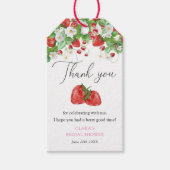 Étiquettes-cadeau Mariage civil Strawberry (Devant)