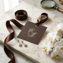 Mariage Classique Brun Foncé Vieille Fortune