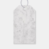 Étiquettes-cadeau Mariage d'Ancres Blue Rustic (Dos)