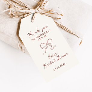 Étiquettes-cadeau Mariage dans le thème Bourgogne