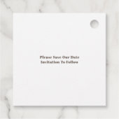 Étiquettes Cadeau Mariage De Gâteau Gratuit Sur Le Side Texte Brown  (Dos)