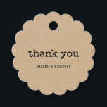 Étiquettes Cadeau mariage de machine à écrire minimaliste vintage<br><div class="desc">Un design minimaliste et vintage pour votre papeterie mariage : choisissez cette suite mariage rétro mais moderne,  avec une police de machine à écrire. Entièrement personnalisable,  pour les amateurs de simplicité.</div>