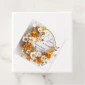 Étiquettes Cadeau Mariage de Merci de de couronne d'or (En situation)