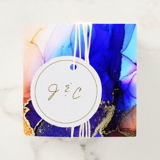 Étiquettes Cadeau Mariage de message Merci simple