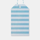 Étiquettes-cadeau Mariage de phare Red Stricolor Merci (Dos)