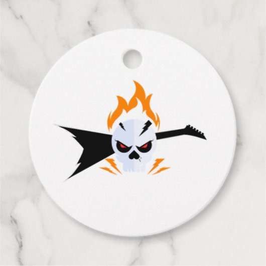 Étiquettes Cadeau Mariage de roches et de rouleaux (Devant)