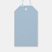 Étiquettes-cadeau Mariage d'hiver de ski  (Dos)