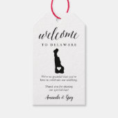 Étiquettes-cadeau Mariage du Delaware (Devant)