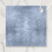 Étiquettes Cadeau Mariage étincelant ID515 bleu (Dos)