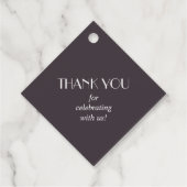 Étiquettes Cadeau Mariage floral spectaculaire (Dos)