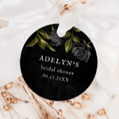 Étiquettes Cadeau Mariage gothique d'Halloween