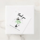 Étiquettes Cadeau Mariage Halloween (En situation)