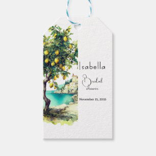 Étiquettes-cadeau Mariage Italien La Dolce Vita Bridal Shower