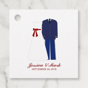 Étiquettes Cadeau Mariage militaire