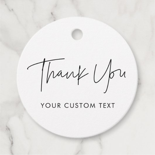 Étiquettes Cadeau Mariage moderne minimaliste (Devant)