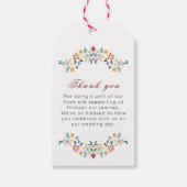 Étiquettes-cadeau Mariage Motif classique complexe de géométrie vint (Devant)