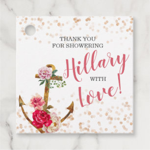 Étiquettes Cadeau Mariage nautique Fête de mariage nautique Cade