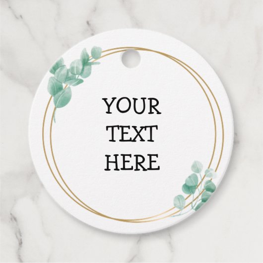 Étiquettes Cadeau Mariage/Partie (Devant)