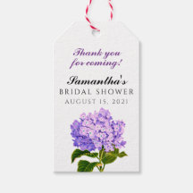 Mariage personnalisé Hydrangea Kraft Fête de maria
