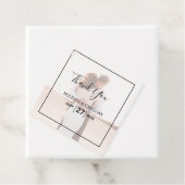 Étiquettes Cadeau Mariage photo simple et élégant (En situation)