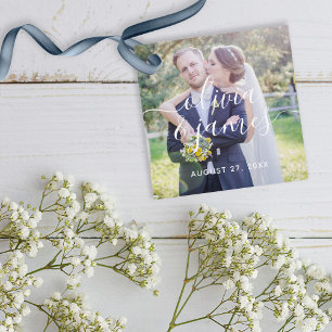 Étiquettes Cadeau Mariage photo stylish tendance