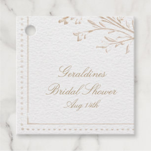 Étiquettes Cadeau Mariage Rococo de Famille