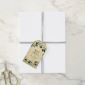 Étiquettes-cadeau Mariage Rustique à l'huile d'olive favorise infusé (Avec de la ficelle)