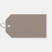 Étiquettes-cadeau Mariage rustique du souffle du bébé (Dos (Horizontal))