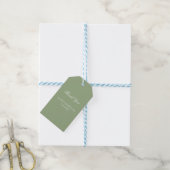 Étiquettes-cadeau Mariage Simple et Élégant (Avec de laficelle)