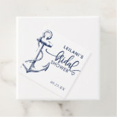 Étiquettes Cadeau Mariage Thème Ancre Marine (En situation)