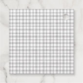 Étiquettes Cadeau Mariage Thème Nautique Fleurie avec Roue d'Ancre (Dos)