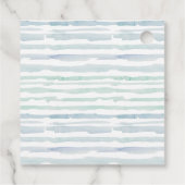 Étiquettes Cadeau Mariage Thème Voilier Nautique Aquarelle (Dos)