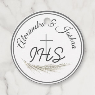 Étiquettes Cadeau Mariage Verse Bible Catholique Cadre