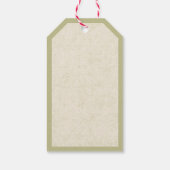 Étiquettes-cadeau Mariage vintage Apple Blossom (Dos)