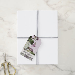 Étiquettes-cadeau Mariage Wish Tree Tags Morning Glory Hydrangea