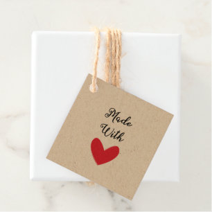 Étiquettes Cadeau Mariée Co Mariée Avec Amour Fête de Mariage Rustiq