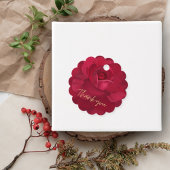 Étiquettes Cadeau Mariée en fleur rose et doré fleurie douche nuptia